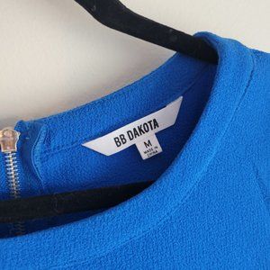 BB Dakota by Steve Madden Knit Feel Bright Blue M